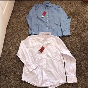 2 New Button Down Shirts